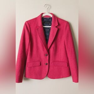 Talbots Size 10 Aberdeen Wool Blend Blazer